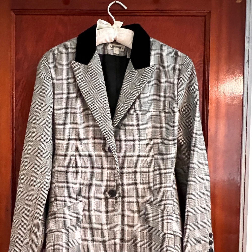 Jacket/Blazer size 6 Houndstooth